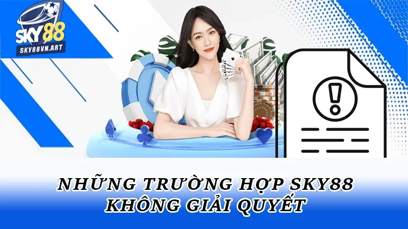 Miễn trừ trách nhiệm quy định những trường hợp không giải quyết hậu quả